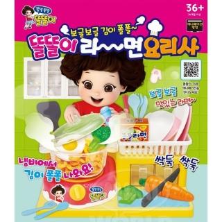 【寶寶共和國】MIMI World 小朵莉韓式炸醬麵烹飪組 正版授權 家家酒玩具 廚房玩具(福利品)