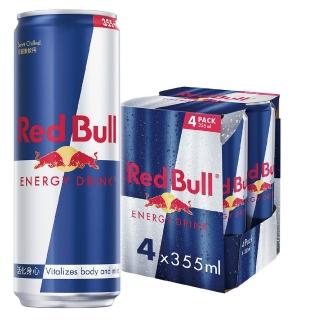 福利品/即期品【Red Bull】紅牛能量飲料 355mlx4入/組