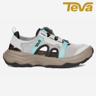 【TEVA】Out Flow CT 女 護趾水路機能涼鞋拖鞋/雨鞋/水鞋 月岩灰(TV1134364LURK)