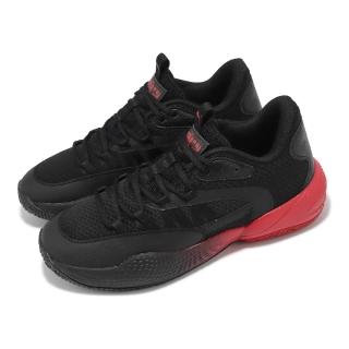 【PUMA】籃球鞋 Court Rider 2.0 Batman 男鞋 黑 紅 皮革 緩震 蝙蝠俠 運動鞋(376849-01)