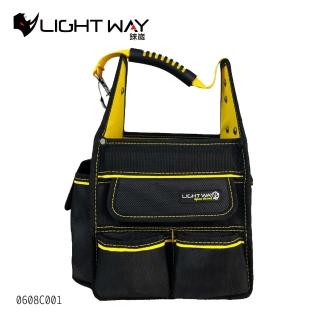 【LIGHT WAY】手提掛式工具袋 0608C001(可攜式掛袋/鋁梯工具袋/工具包/行動吊包/工作包)