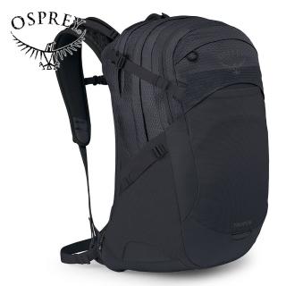 【Osprey】Tropos 32 多功能背包 黑色(電腦後背包 商務旅行 上班通勤 學生族群 旅行休閒)