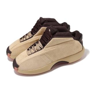 【adidas 愛迪達】籃球鞋 Crazy 1 男鞋 米白 棕 緩衝 抓地 Kobe 科比 復刻 運動鞋 愛迪達(IF1142)