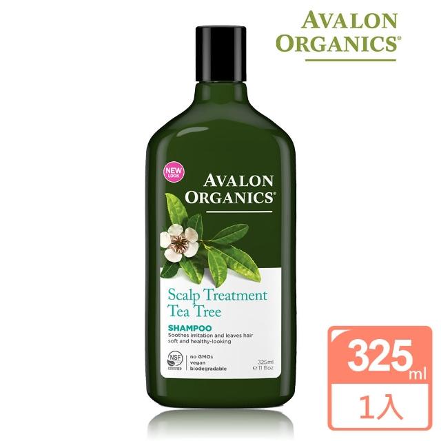 【AVALON ORGANICS】茶樹頭皮調理精油洗髮精(325ml/11oz)