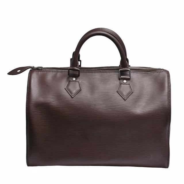 【Louis Vuitton 路易威登】M5902D經典Speedy系列EPI皮革手提包(展示品)