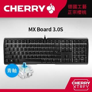 【Cherry】Cherry MX Board 3.0S 黑正刻 青軸(#Cherry #MX #Board #3.0S #正刻 #黑 #青軸)