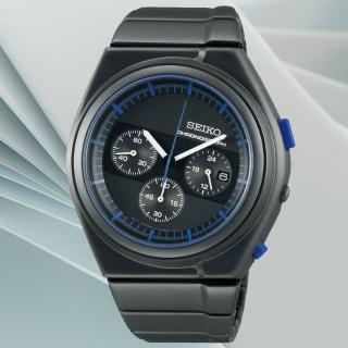 【SEIKO 精工】GIUGIARO DESIGN 聯名設計限量計時腕錶 SK044 禮物推薦 畢業禮物(SCED061J/7T12-0CG0B)