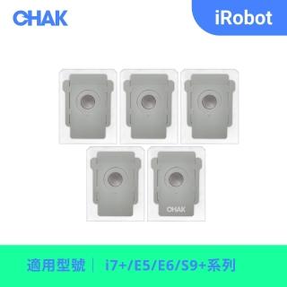 【iRobot】iRobot Roomba i7+/E5/E6/S9+系列 副廠掃地機器人配件耗材超值組(5入組)