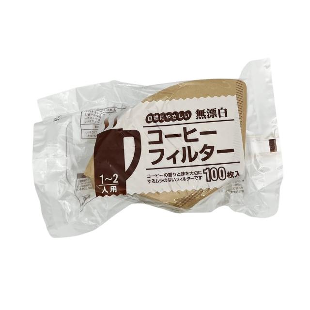 【百貨King】寶馬牌錐形咖啡濾紙1~2杯用(100枚入)