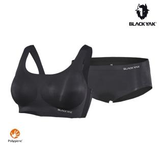 【BLACK YAK】女 ZERO G抗菌機能內衣褲組[黑色]BYCB2WU202(韓國 無縫設計 吸濕快乾 抗菌 除臭機能)