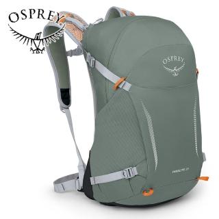 【Osprey】Hikelite 26 輕量網架背包 松葉綠(健行背包 運動後背包 多功能背包)