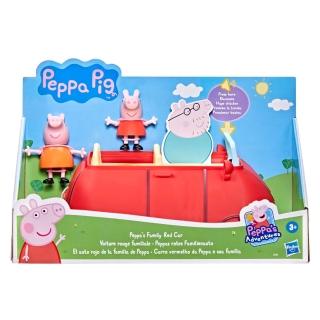【Peppa Pig 粉紅豬】粉紅豬小妹 佩佩家的小紅車 F2184(佩佩豬)