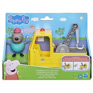 【Peppa Pig 粉紅豬】粉紅豬小妹 狗爺爺的拖車遊戲組 F9519(佩佩豬)