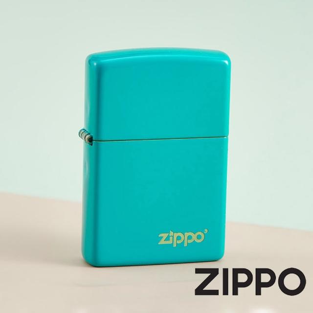【Zippo官方直營】淺綠松石色防風打火機(美國防風打火機)