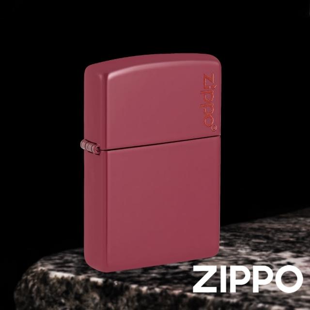 【Zippo官方直營】紅磚色亮漆防風打火機(美國防風打火機)
