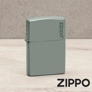 【Zippo官方直營】鼠尾草綠亮漆防風打火機(美國防風打火機)