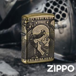 【Zippo官方直營】蒸汽龐克-骷髏頭-加厚版-防風打火機(美國防風打火機)