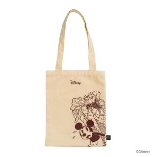 【故宮精品-迪士尼100系列限定】帆布提袋(翠玉白菜款)