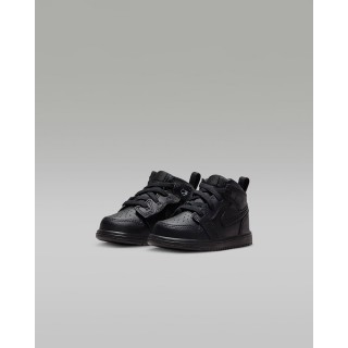 【NIKE 耐吉】休閒鞋 運動鞋 學步鞋 JORDAN 1 MID ALT TD 嬰幼鞋 小童鞋 學步鞋 黑(DR9744093)