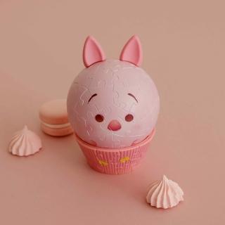 【Pintoo】84片立體杯子蛋糕拼圖 - Tsum Tsum系列 - 小豬