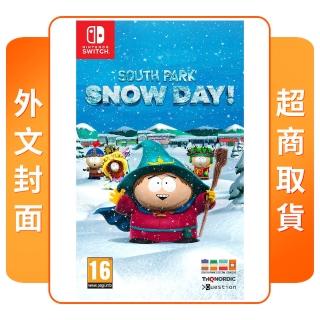 【Nintendo 任天堂】NS Switch 南方四賤客：下雪天！ 外文封面(日英版)