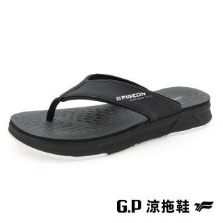 【G.P】男款輕羽量漂浮夾腳拖鞋G9366M-黑色(SIZE:39-44 共三色)