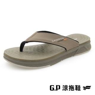 【G.P】男款輕羽量漂浮夾腳拖鞋G9366M-橄欖綠(SIZE:39-44 共三色)