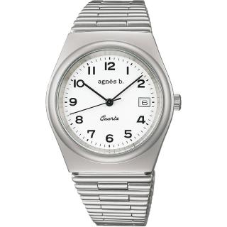 【agnes b.】法式復古時尚腕錶-34mm(VJ32-KPP0S/BG8014X1)