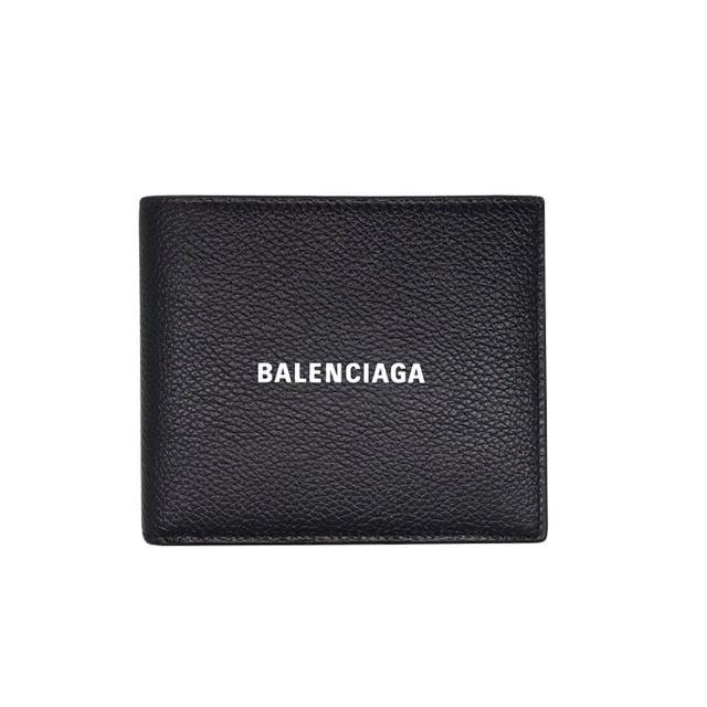 【Balenciaga 巴黎世家】594549 經典字母LOGO(牛皮 8卡短夾)