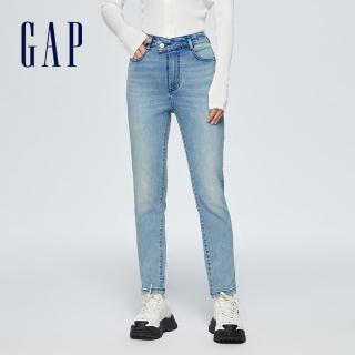 【GAP】女裝 緊身牛仔褲-淺藍色(874436)