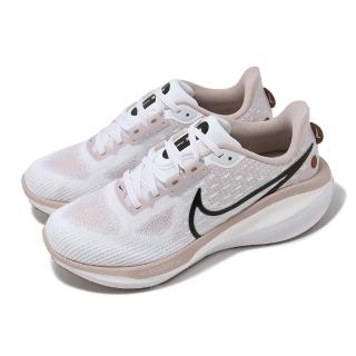【NIKE 耐吉】慢跑鞋 Wmns Vomero 17 女鞋 白 粉 透氣 ZoomX 回彈 氣墊 路跑 運動鞋(FB8502-010)