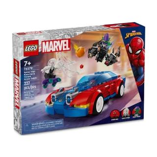 【LEGO 樂高】LT76279 超級英雄系列 - 蜘蛛人跑車 & 猛毒綠惡魔(MARVEL)