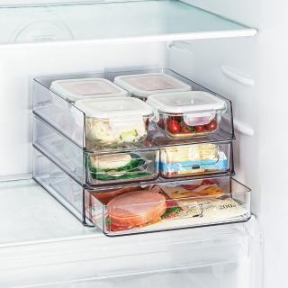 【NITORI 宜得利家居】冰箱用整理架 M 淺型 W240 寬淺型(冰箱用整理架 整理架 冰箱用)