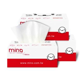 【小麥購物】MINO 濃 衛生紙 100抽/72包/箱(衛生紙 面紙 清潔 單抽式 紙巾)