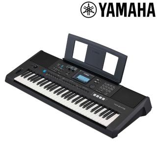 【Yamaha 山葉音樂】進階款61鍵多功能手提式電子琴學習套裝組 / 公司貨保固(PSR-E473)
