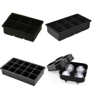 【Drinksmap】冰塊模具 帶蓋 方型 球型 冰塊盒 Ice Cube Tray(大正方形 圓球 冰塊 調酒 烈酒 方冰 圓球冰)