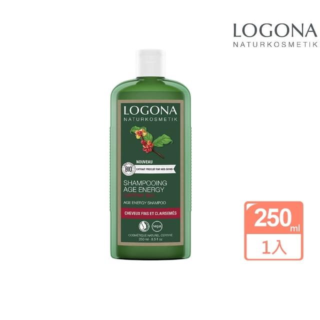 【LOGONA 諾格那】咖啡因能量洗髮精 250ml(養髮健髮適用)