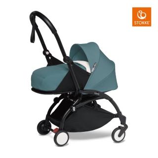 【STOKKE】YOYO嬰兒推車成長豪華組(包含YOYO2車架、0+初生套件、6+顏色布件、0+&6+雨罩、腳踏板、杯架)