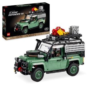 【LEGO 樂高】Icons 10317 Land Rover Classic Defender 90(路虎 越野車 禮物 居家擺設)