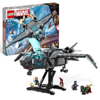 【LEGO 樂高】Marvel超級英雄系列 76248 The Avengers Quinjet(昆式戰機 復仇者聯盟 模型)