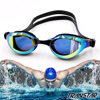 【TRANSTAR 全適達】泳鏡 科技偏光鏡片-抗UV防霧矽膠(930M)