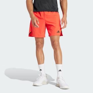 【adidas 愛迪達】短褲 男款 運動褲 D4T SHORT 橘 IS3831