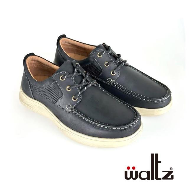 【Waltz】休閒鞋系列 牛皮 舒適皮鞋(4W522054-02華爾滋皮鞋)