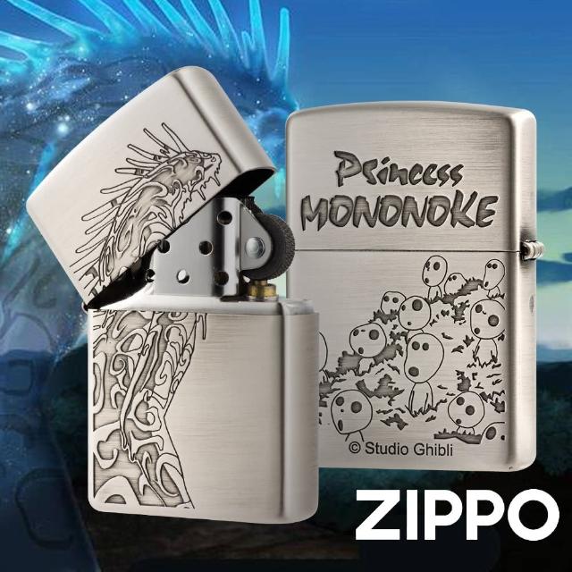 【Zippo】吉卜力-魔法公主：螢光巨人&木靈防風打火機(美國防風打火機)