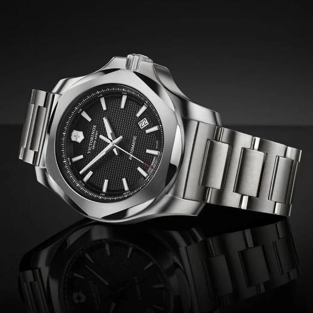 【VICTORINOX 瑞士維氏】I.N.O.X. Mechanical 璣鏤雕刻設計 機械腕錶 禮物推薦 畢業禮物(VISA-241837)