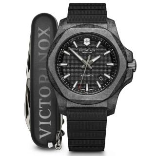 【VICTORINOX 瑞士維氏】I.N.O.X. Carbon 碳纖維錶殼 機械腕錶 禮物推薦 畢業禮物(VISA-241866.1)