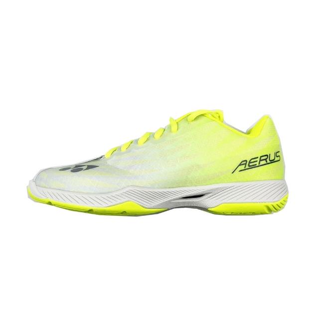 【YONEX】寬楦全尺段灰X螢光黃羽球鞋(SHBAZ2WEXGY)