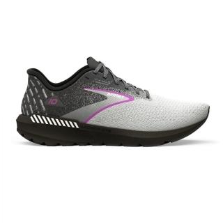 【BROOKS】Launch Gts 10 女 慢跑鞋 發射系列 競速跑鞋 推進加速 支撐 灰(1203991D085)