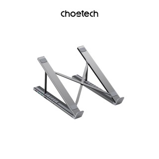【Choetech】M48 7合1 USB-C HUB 筆電支架集線器(便利辦公 超給立)