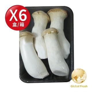 【盛花園蔬果】台中新社杏鮑菇200g x6盒(溫控環控栽培)
